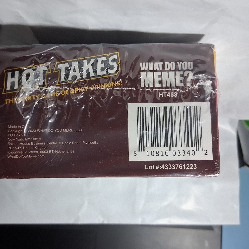HOT TAKES The Party Game of Spicy Opinions Adult Party & Fun BRAND-NEW sealed - Picture 16 of 16